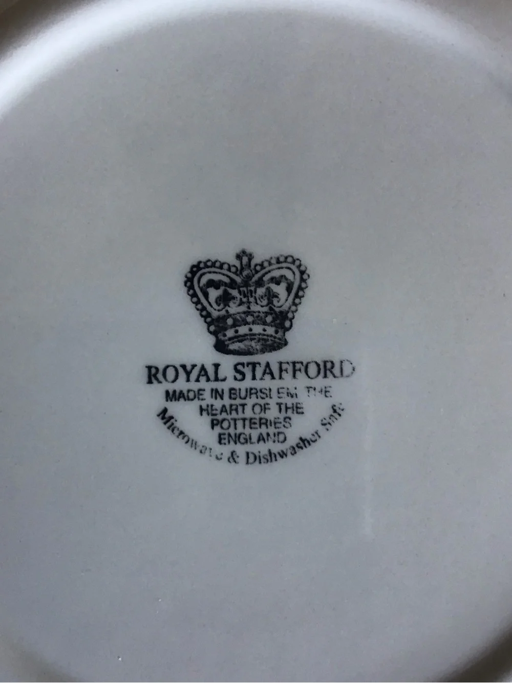 Britannia Royal Stafford Salad Plate Union Jack
